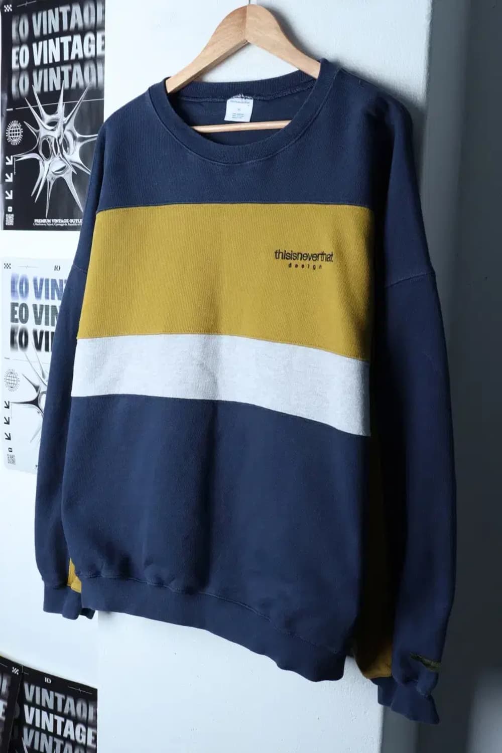 (XL-3XL) 디스이즈네버댓 맨투맨 티셔츠 오버핏 올드스쿨-16EC1 상품이미지1