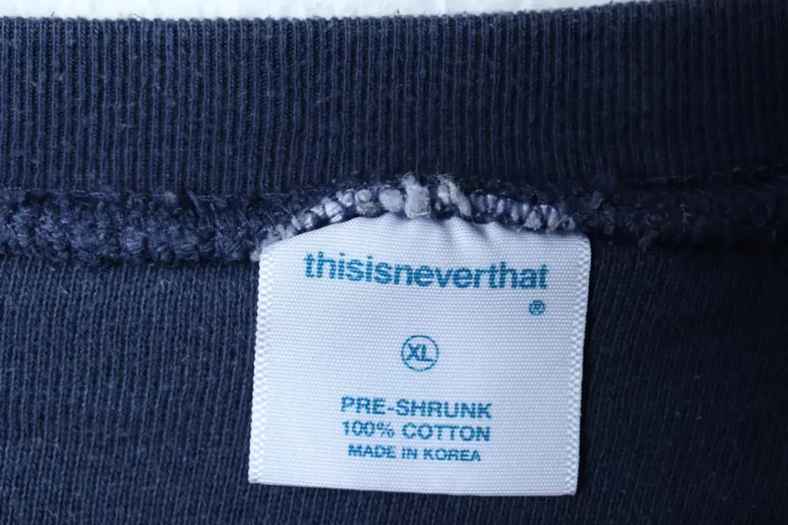 (XL-3XL) 디스이즈네버댓 맨투맨 티셔츠 오버핏 올드스쿨-16EC1 상품이미지7