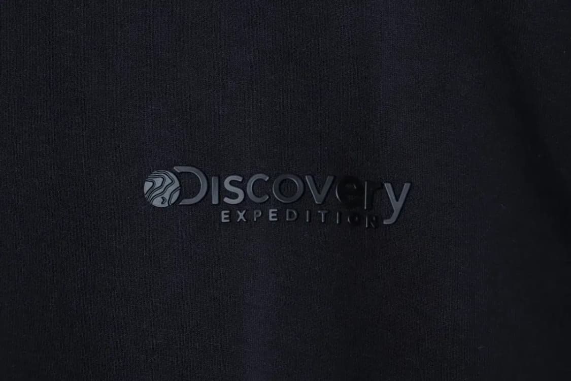 (2XL) 디스커버리 맨투맨 티셔츠 빅사이즈 블랙 올드스쿨-16EC2 상품이미지5