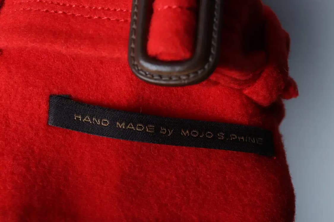 W(S) 모죠에스핀 코트자켓 핸드메이드 더블 숏 울 레드-17050 상품이미지5