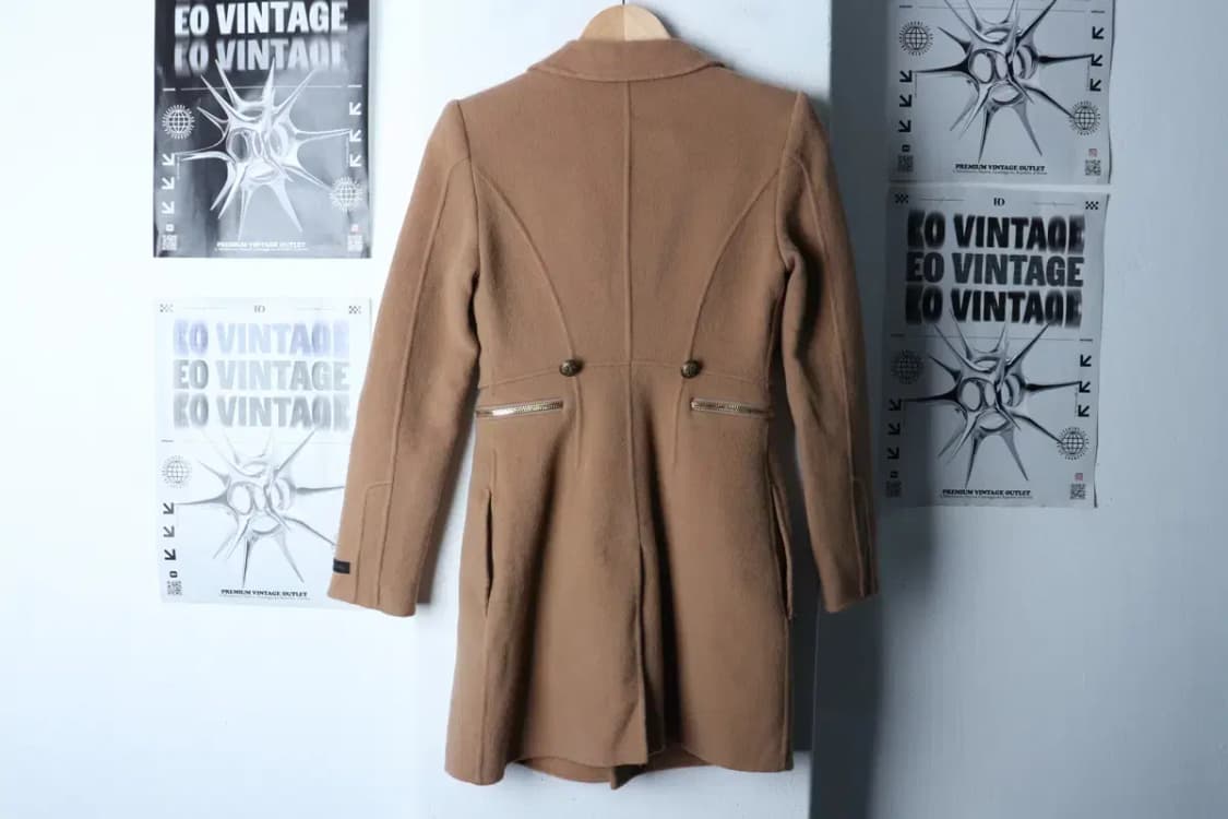 W(S) 질스튜어트 코트자켓 베이지 울 유니크-17053 상품이미지5