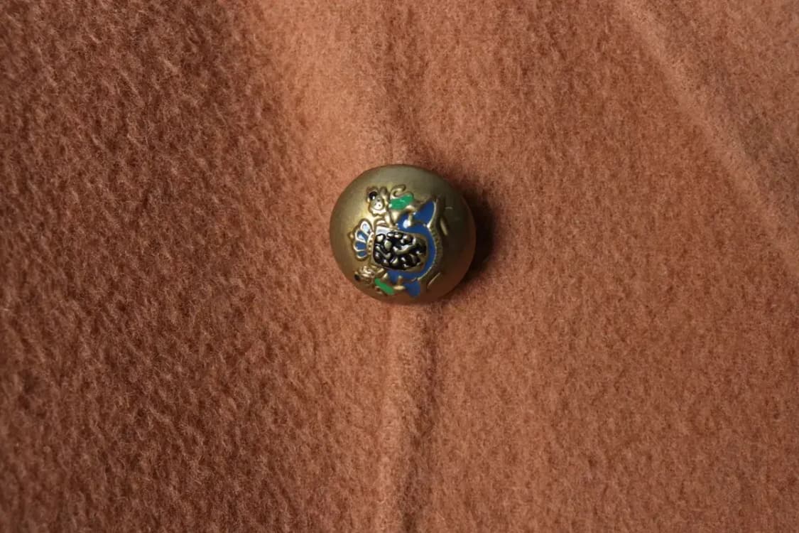 W(S-M) 시스템 코트자켓 한섬 앙고라 베이지 숏-17054 상품이미지5