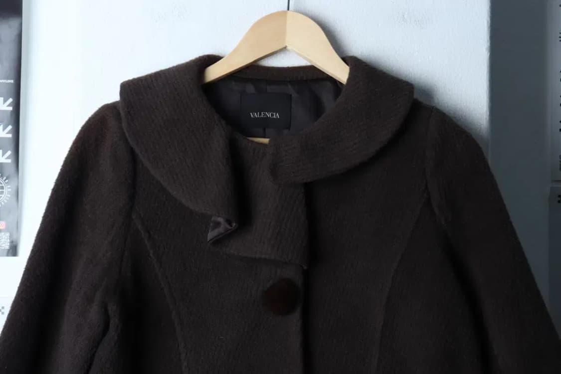 W(S) 발렌시아 코트자켓 앙고라 브라운 키치-17055 상품이미지3