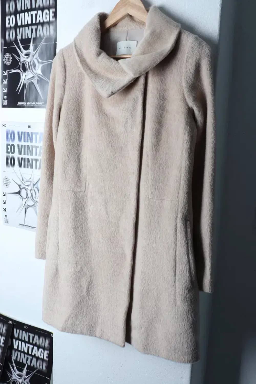 W(S) 잇미샤 코트자켓 피아첸자 베이지 울-17057 상품이미지1