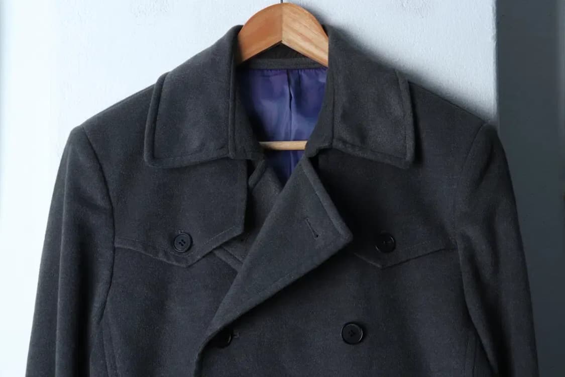 (M-L) 코모도 코트자켓 더블 그레이 올드스쿨-1705A 상품이미지3