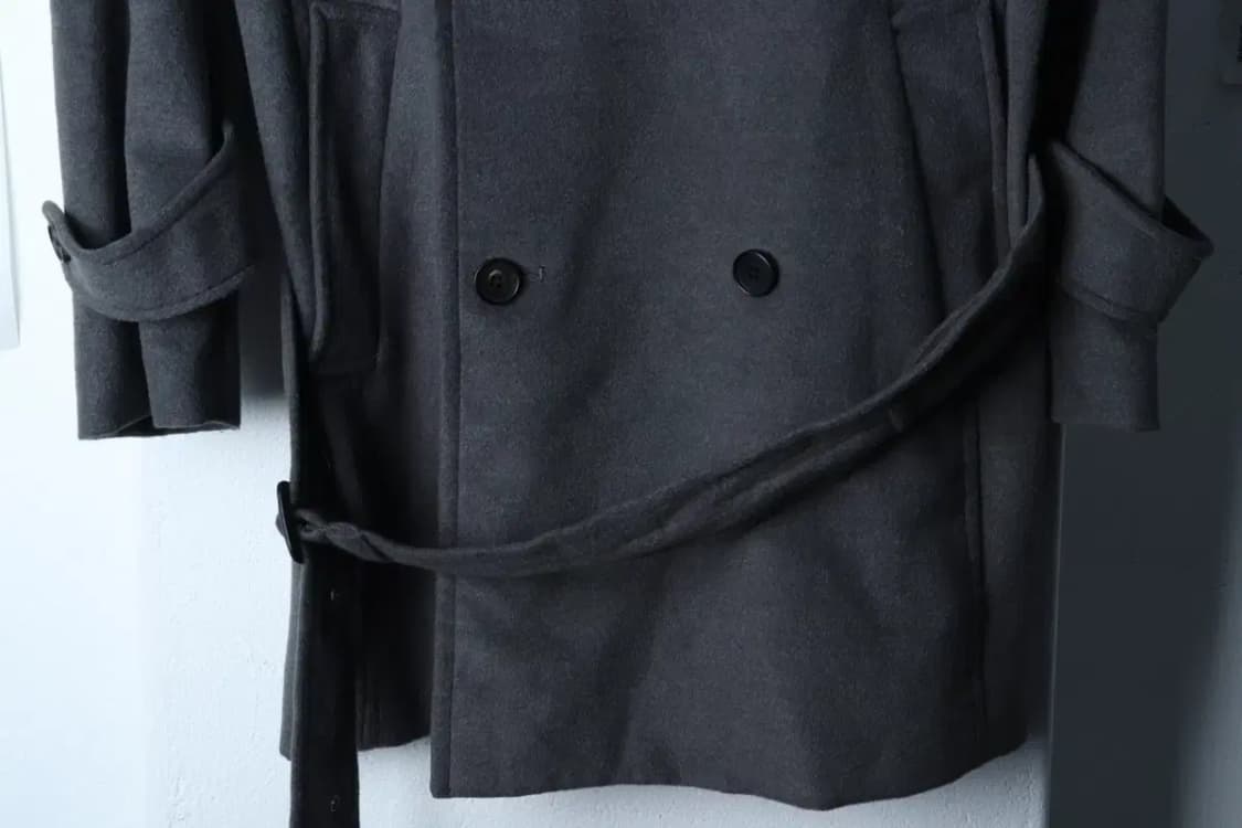 (M-L) 코모도 코트자켓 더블 그레이 올드스쿨-1705A 상품이미지4