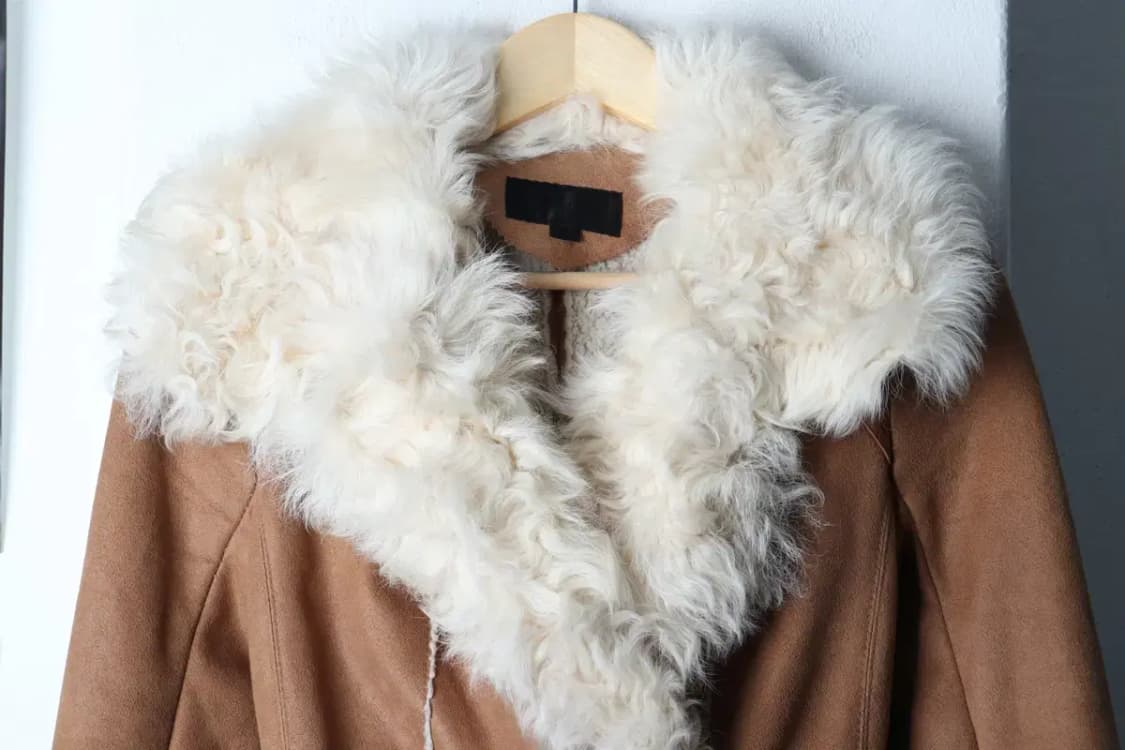 W(M) 질스튜어트 코트자켓 무스탕 브라운 한정판-1705C 상품이미지3