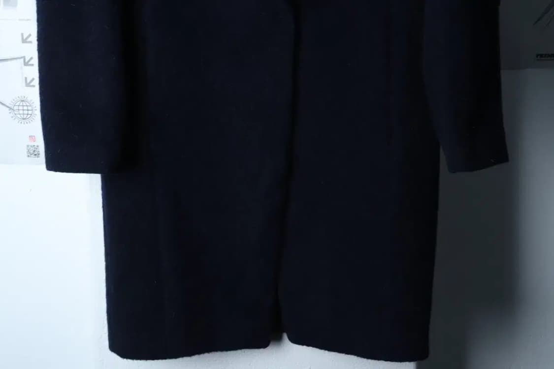 W(S) 모죠에스핀 코트자켓 싱글 알파카 블루 울-1705D 상품이미지4