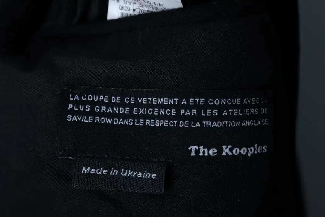 W(XS-S) 더쿠플스 코트자켓 캐시미어 블랙 숏 퍼-17060 상품이미지6