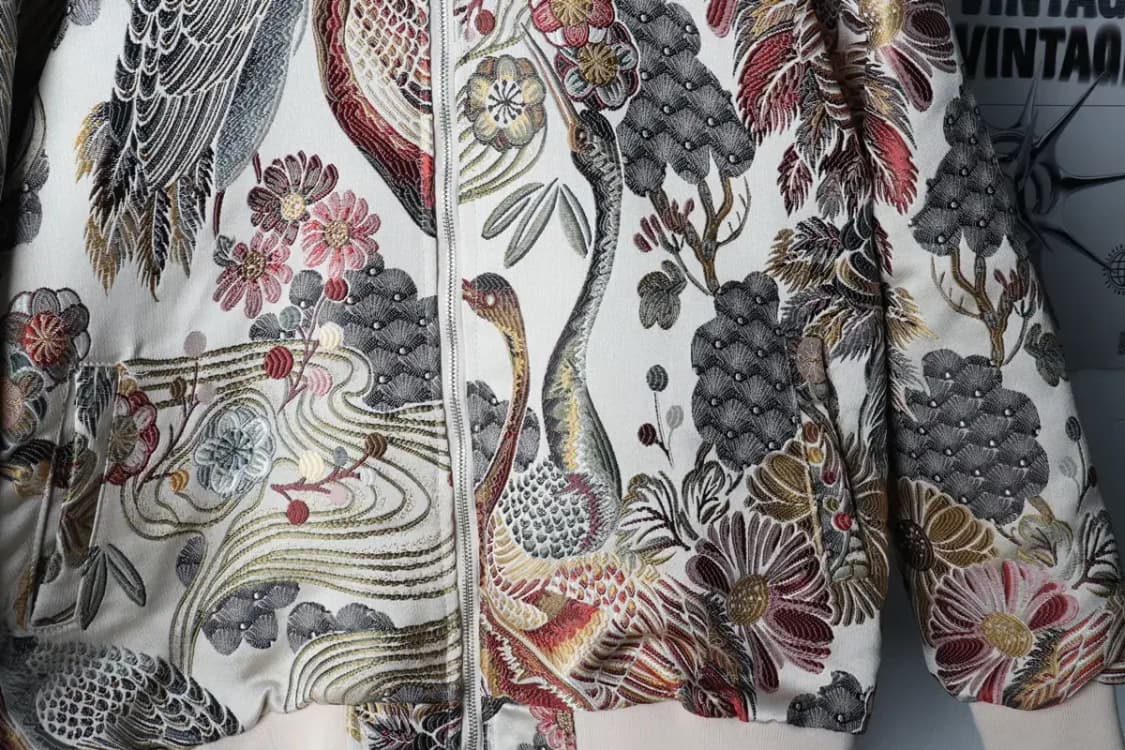 (F) 브랜드빈티지 집업 바람막이 점퍼자켓 동양 오리엔탈-17063 상품이미지6