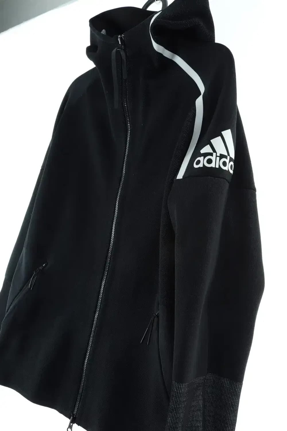 (S-M) 아디다스 후드집업 기능성 운동 축구 풋살 런닝-17167 상품이미지1