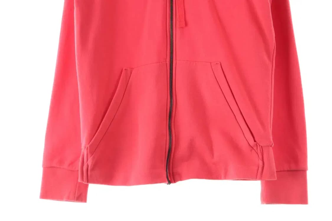 W(M-L) 아디다스 후드집업 핑크 사이드로고 기모-17168 상품이미지4