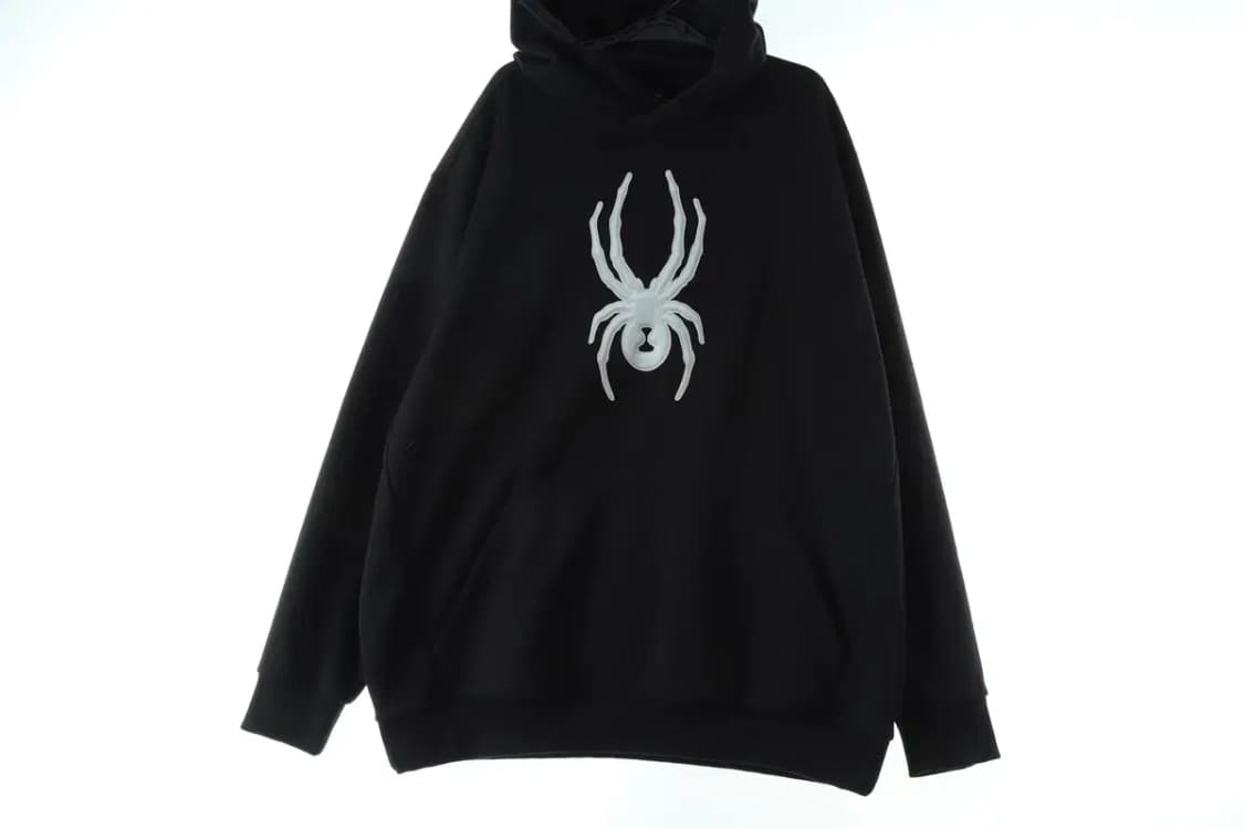 (2XL-4XL) 스파이더 후드티셔츠 빅사이즈 박시 빅로고-1716F 상품이미지2