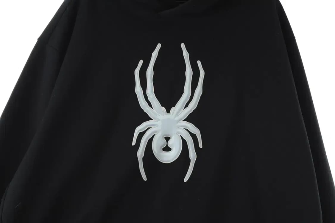 (2XL-4XL) 스파이더 후드티셔츠 빅사이즈 박시 빅로고-1716F 상품이미지5