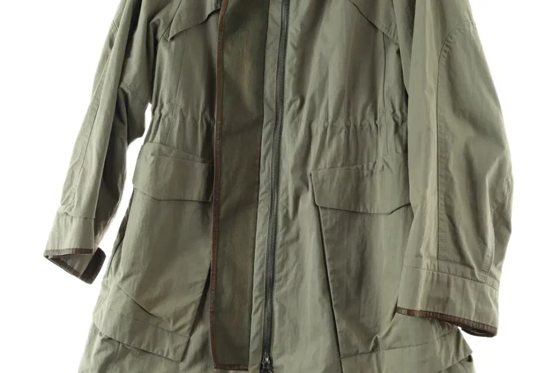 W(F) 타임 집업 바람막이 점퍼자켓 작은이염 야상 밀리터리-17175 상품이미지2