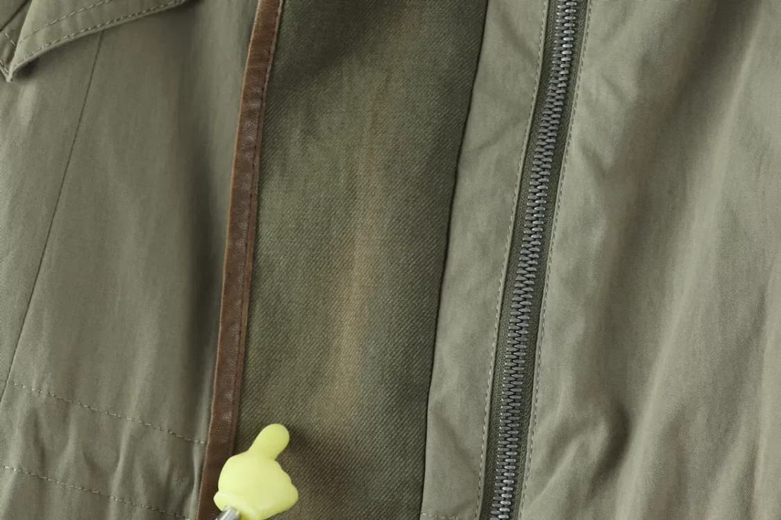 W(F) 타임 집업 바람막이 점퍼자켓 작은이염 야상 밀리터리-17175 상품이미지9