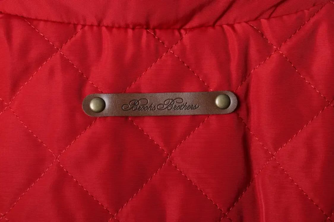 W(M) 브룩스브라더스 패딩 점퍼자켓 조끼 레드 구스다운-17178 상품이미지6