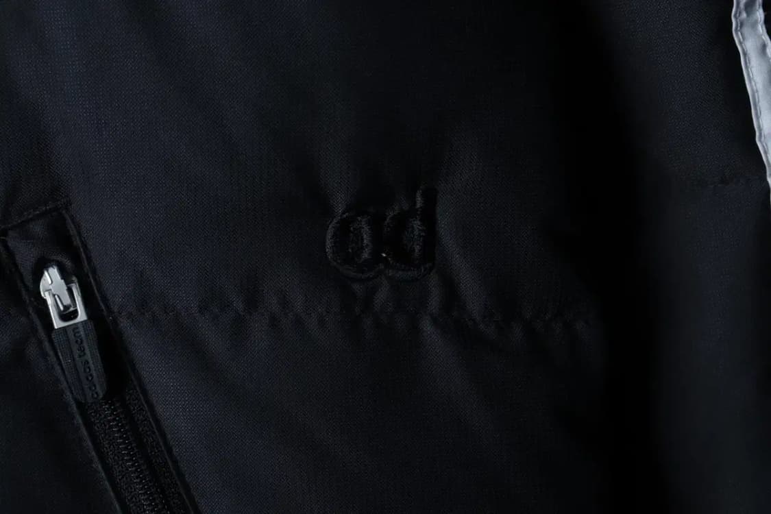 (S-M) 아디다스 패딩 점퍼자켓 덕다운 블랙 삼선 롱-1717A 상품이미지6