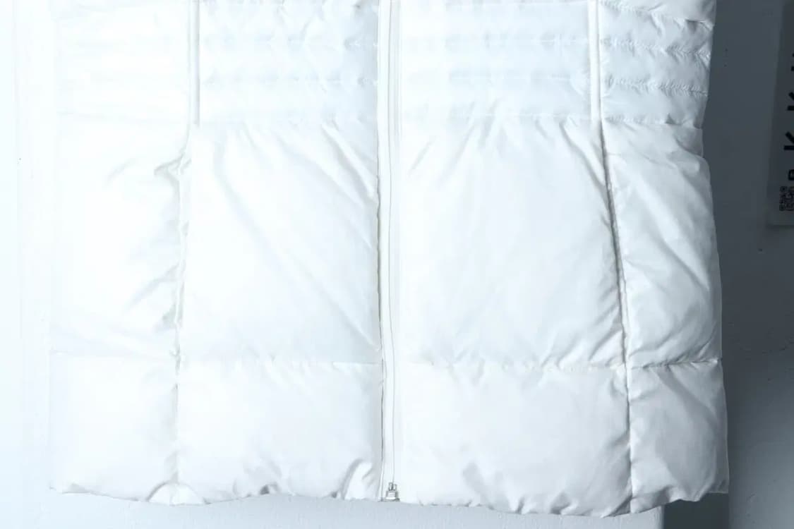 W(M) 아디다스 패딩 점퍼자켓 조끼 덕다운 화이트-1717D 상품이미지4