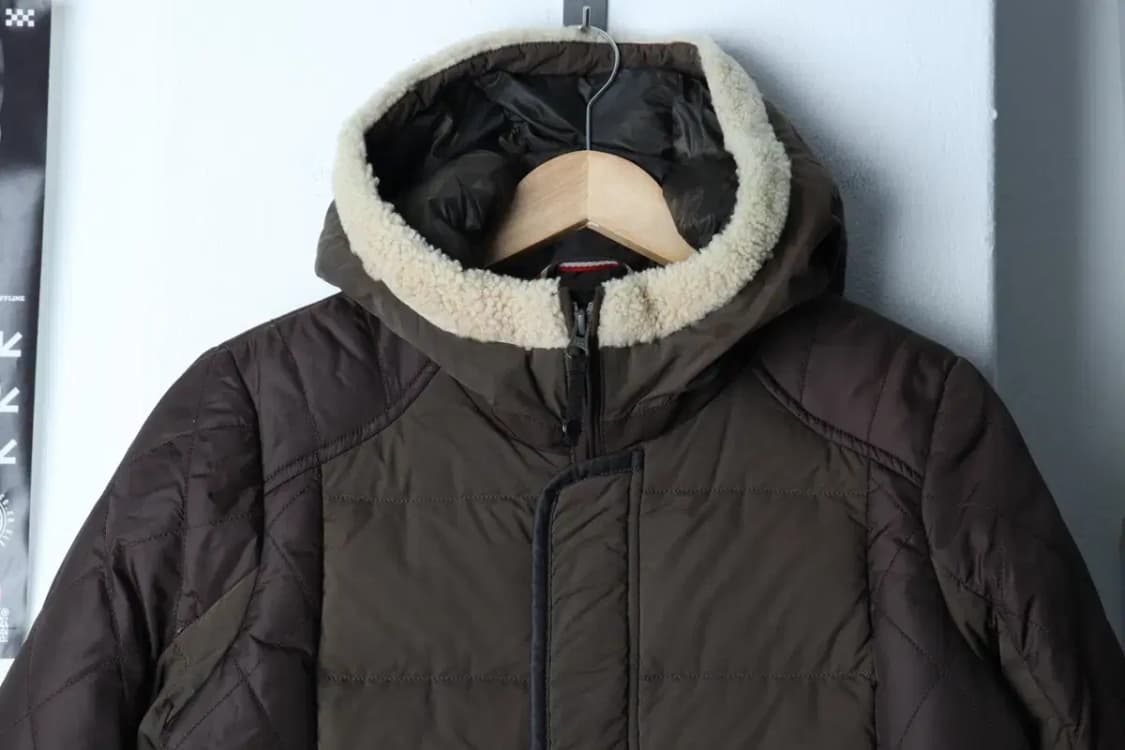 (M) K2 케이투 패딩 점퍼자켓 카키 퍼 올드스쿨-1717E 상품이미지3