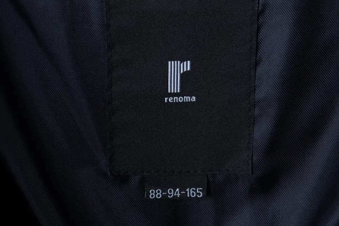 W(S-M) 레노마 패딩 점퍼자켓 덕다운 딥네이비 롱 벨티드-17180 상품이미지5