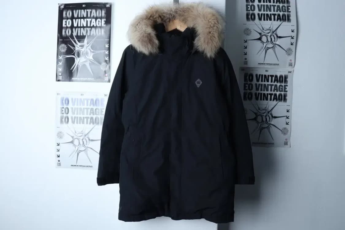 W(L) 코오롱스포츠 패딩 점퍼자켓 고어텍스 블랙 구스다운 퍼-17182 상품이미지2