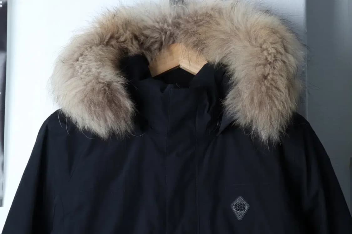 W(L) 코오롱스포츠 패딩 점퍼자켓 고어텍스 블랙 구스다운 퍼-17182 상품이미지3