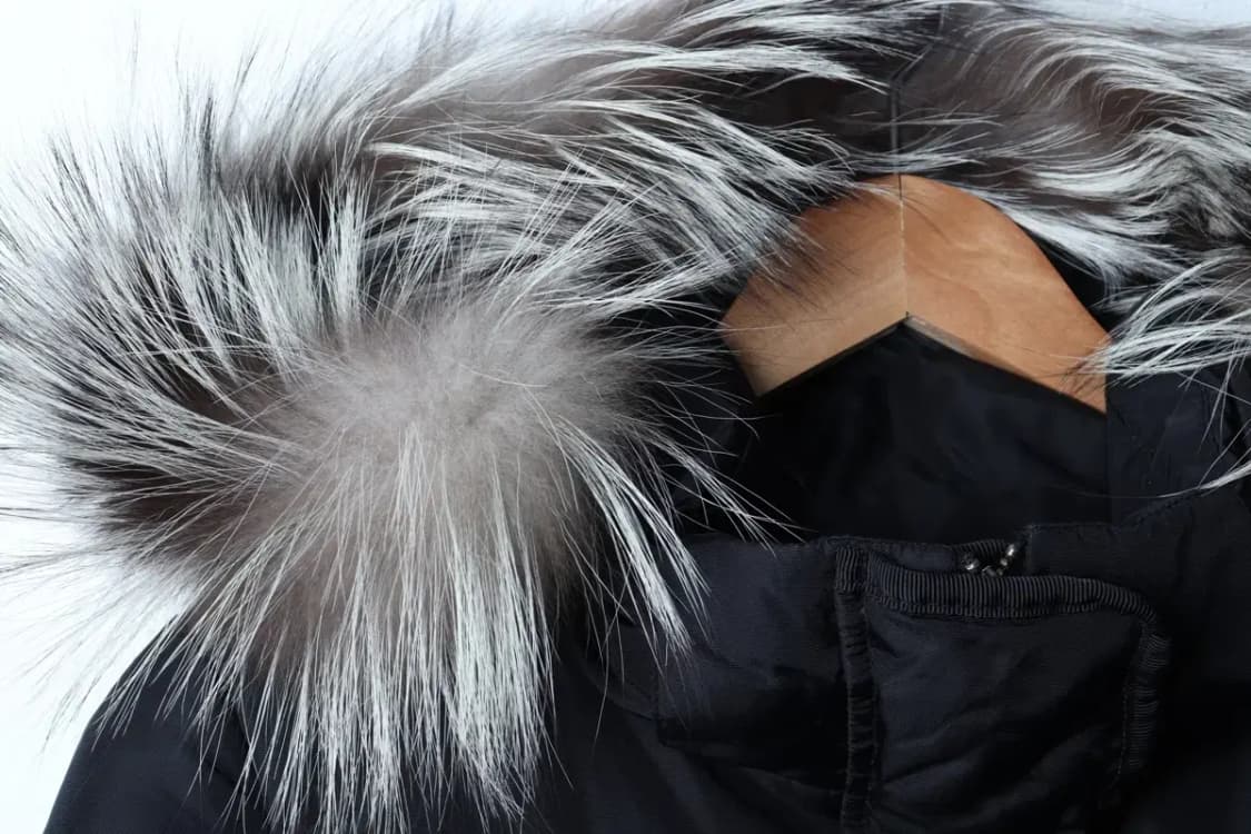 W(M) 빈폴 패딩 점퍼자켓 구스다운 블랙 롱 퍼 레이디스-17184 상품이미지5