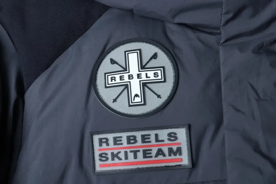 (S-M) 헤드 패딩 점퍼자켓 덕다운 그레이 올드스쿨-17185 상품이미지6