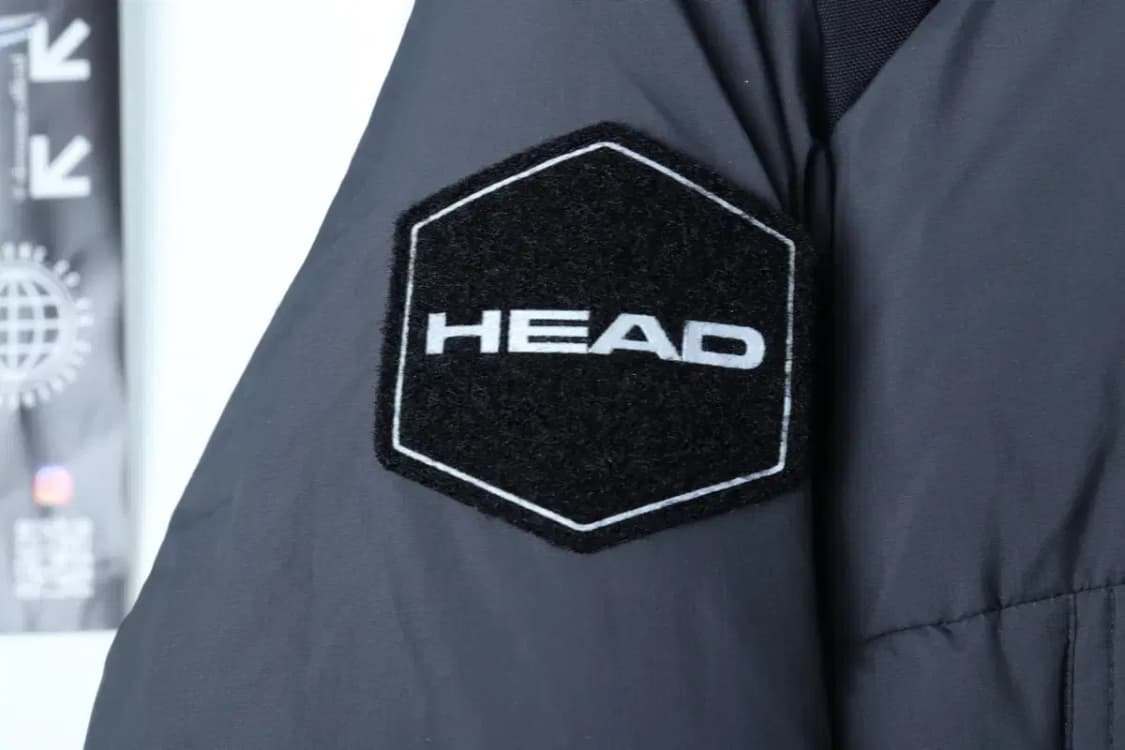 (S-M) 헤드 패딩 점퍼자켓 덕다운 그레이 올드스쿨-17185 상품이미지8