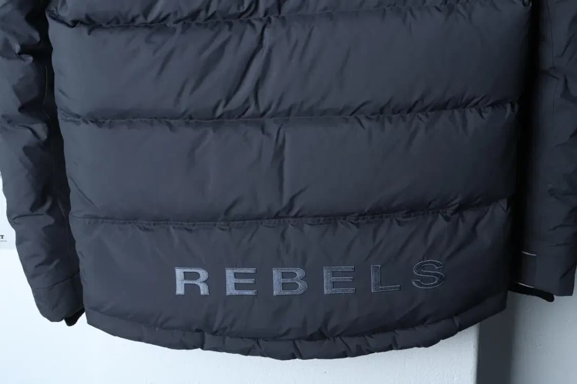 (S-M) 헤드 패딩 점퍼자켓 덕다운 그레이 올드스쿨-17185 상품이미지9