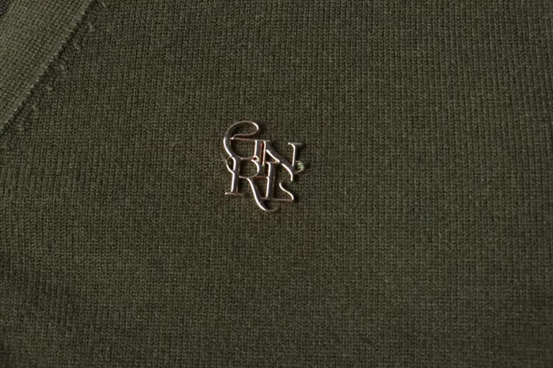 W(M) 제너럴 아이디어 니트 가디건 크롭 그린 말차맛-171CA 상품이미지5