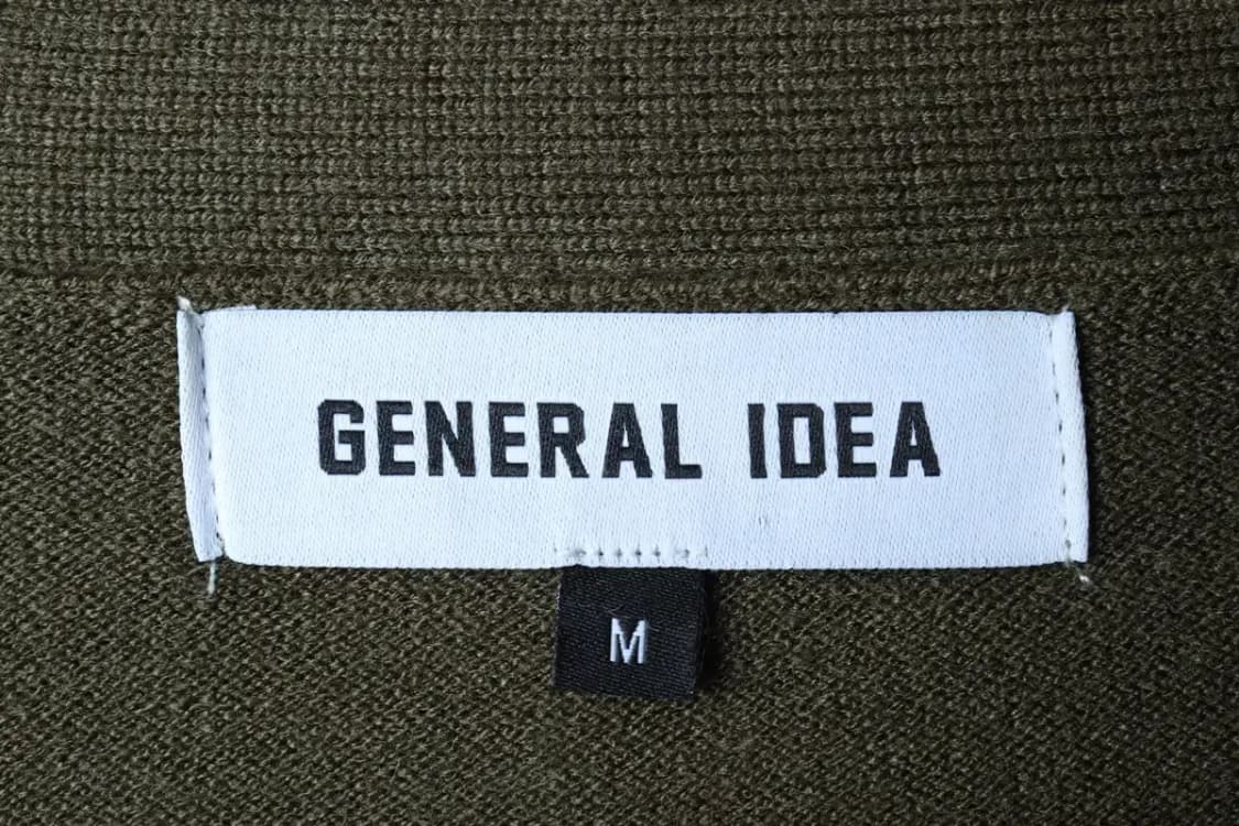 W(M) 제너럴 아이디어 니트 가디건 크롭 그린 말차맛-171CA 상품이미지6