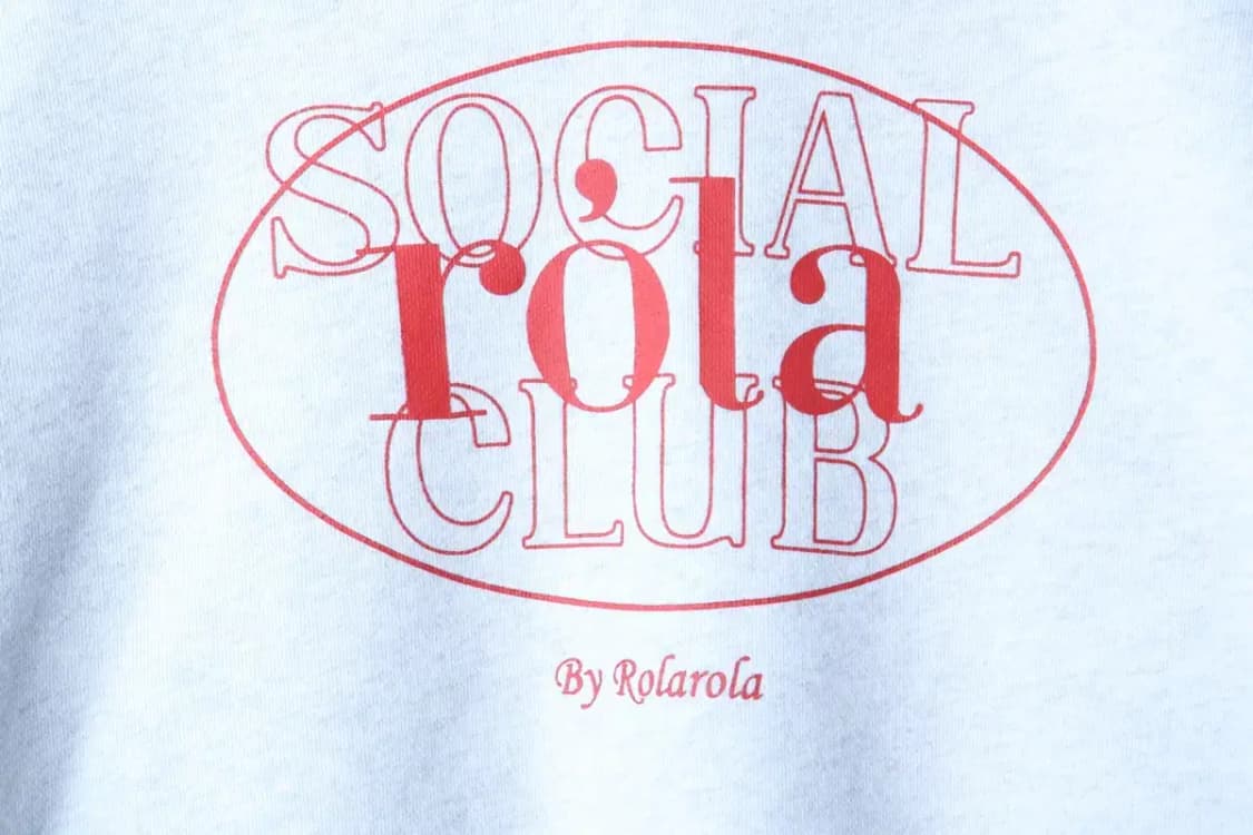 W(S) 로라로라 맨투맨 티셔츠 빅로고 멜란지그레이 키치-171CE 상품이미지5