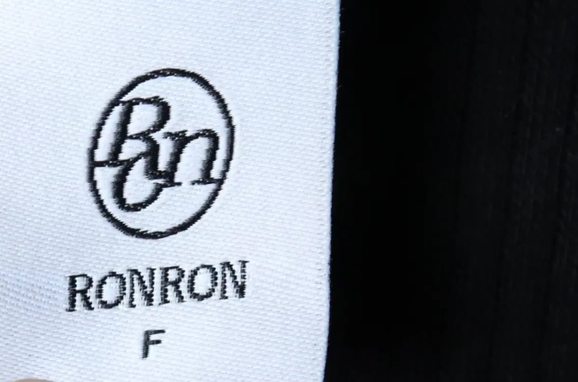 W(F) 론론 니트 와이드넥 블랙 슬림핏-171D0 상품이미지6