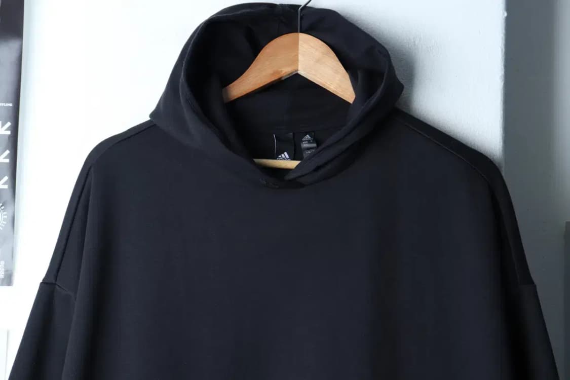 W(L) 아디다스 후드티셔츠 루즈핏 기능성 블랙-171D6 상품이미지3
