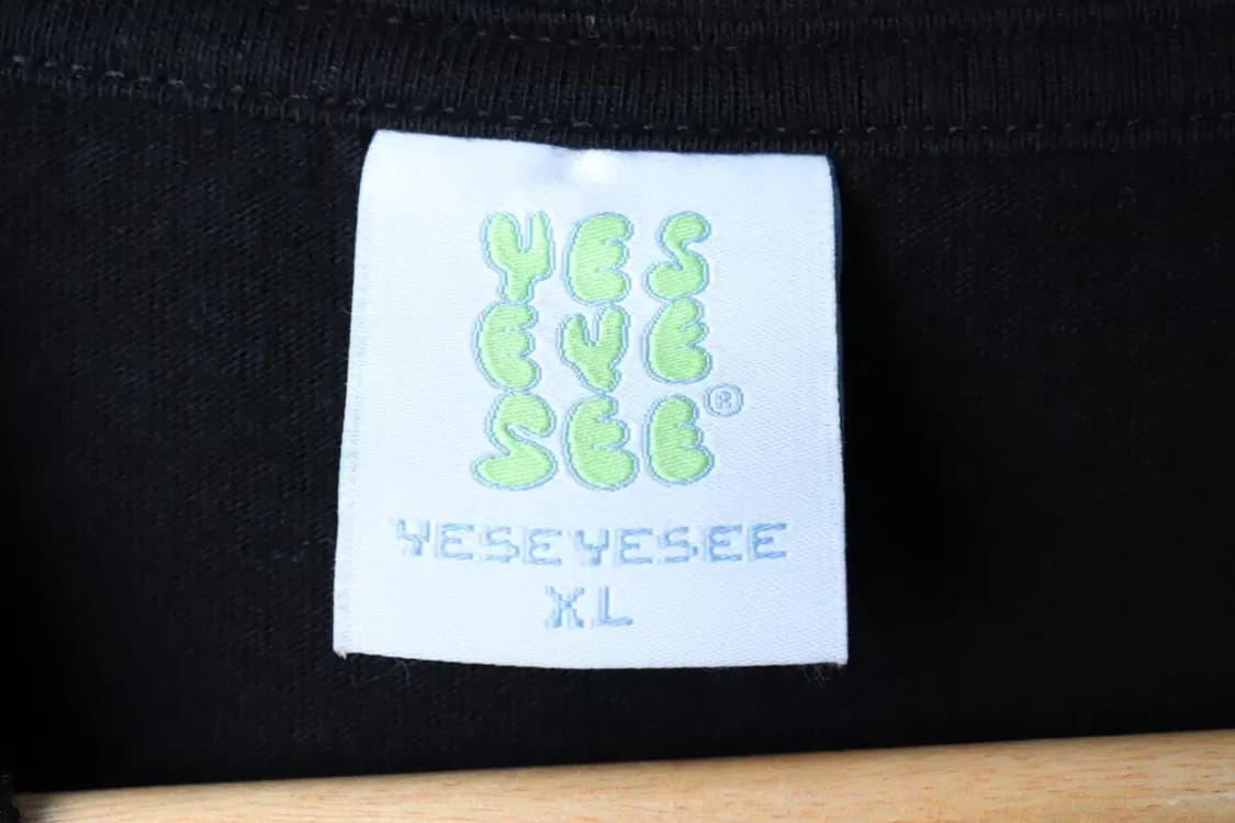 (XL) 예스아이씨 긴팔티셔츠 빅프린팅 블랙 스트릿-171D8 상품이미지7