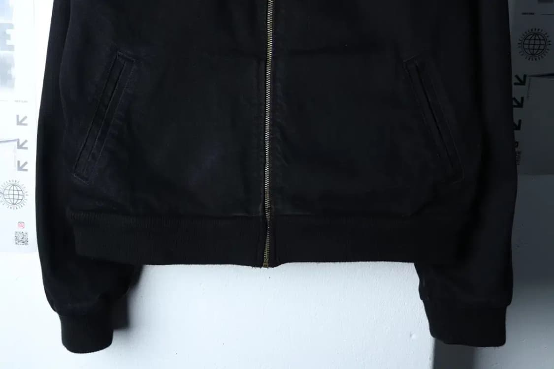 (M-L) 아메리칸 어패럴 집업 바람막이 점퍼자켓 블루종-171D9 상품이미지4