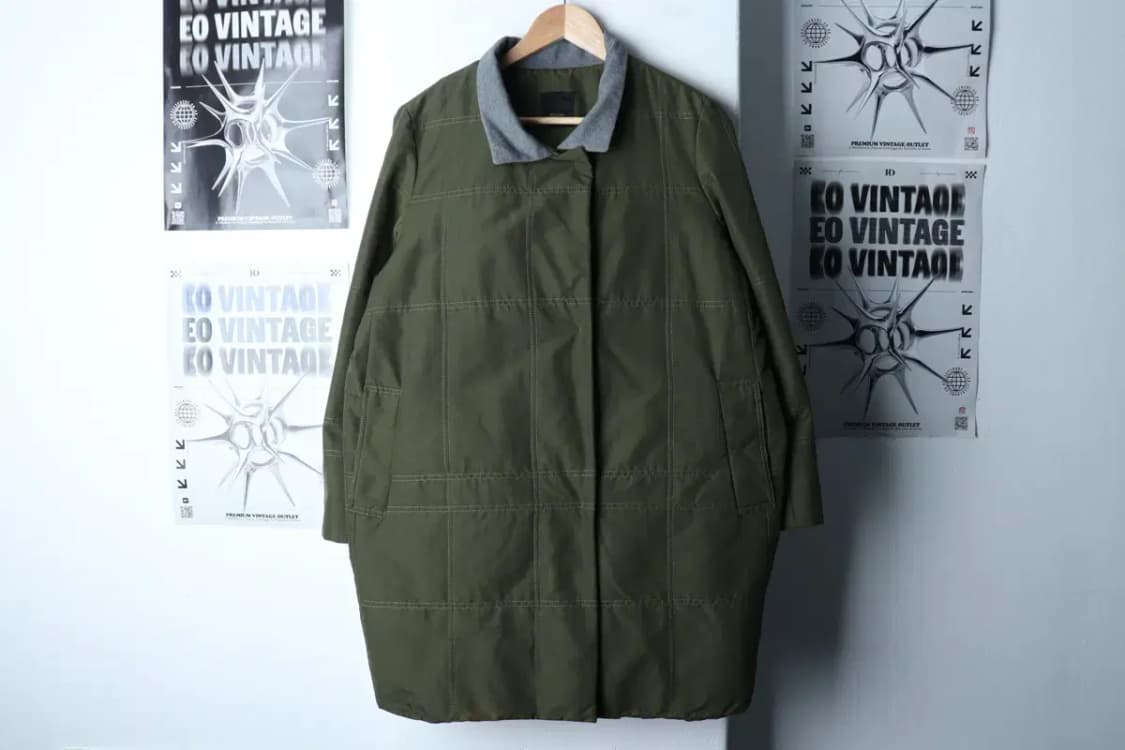 W(M) 멜리사 패딩 점퍼자켓 부분이염 야상 카키 삼성물산-171DA 상품이미지2