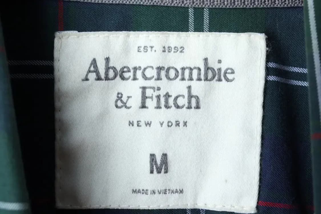 (M-L) 아베크롬비 셔츠 남방 체크 그린 아메카지-171DB 상품이미지6