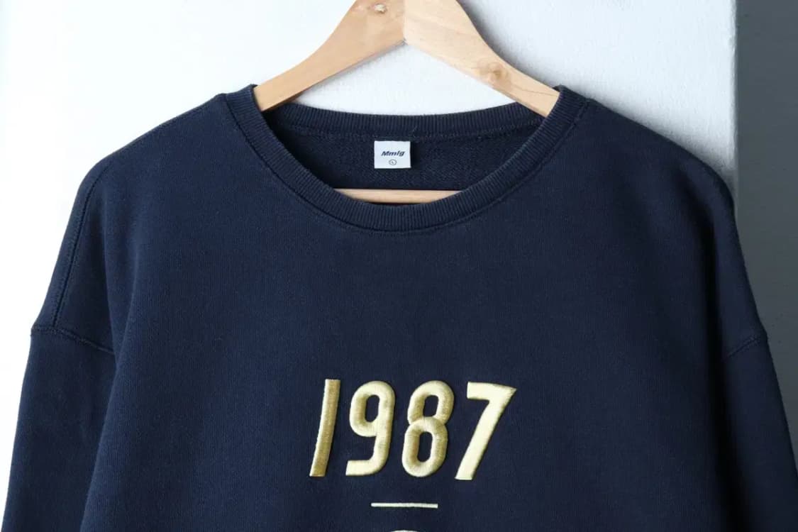 (L-XL) 엠엠엘지 맨투맨 티셔츠 루즈핏 네이비 올드스쿨-171DC 상품이미지3