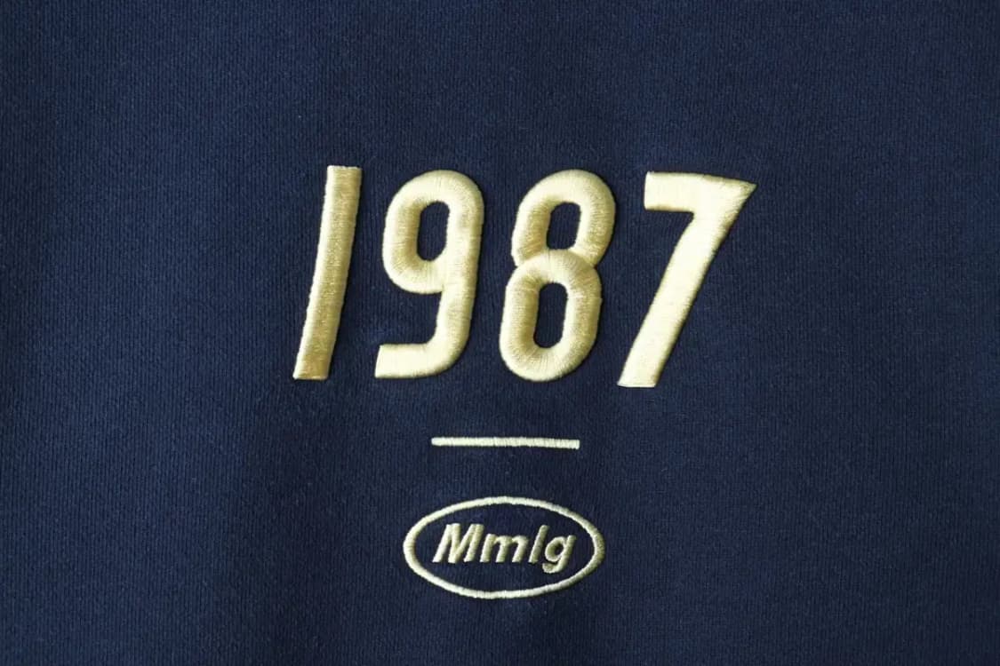 (L-XL) 엠엠엘지 맨투맨 티셔츠 루즈핏 네이비 올드스쿨-171DC 상품이미지5