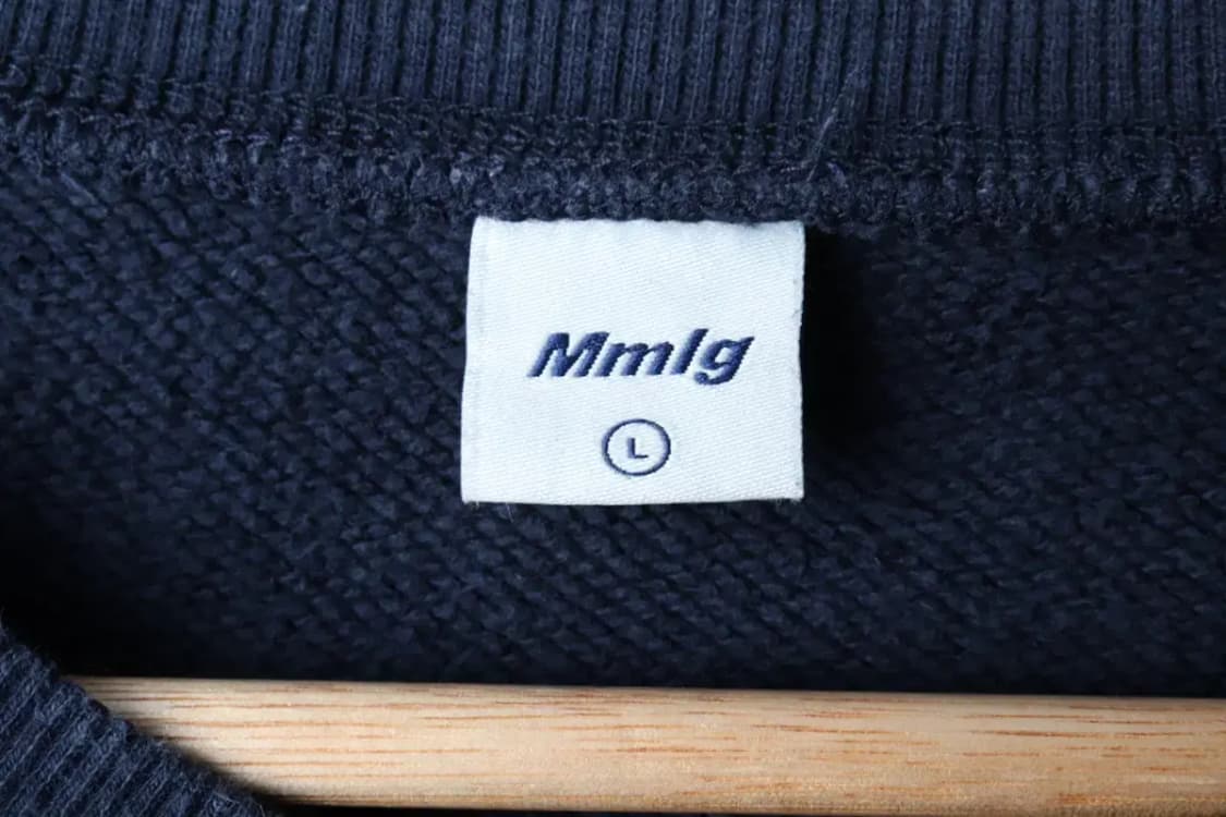 (L-XL) 엠엠엘지 맨투맨 티셔츠 루즈핏 네이비 올드스쿨-171DC 상품이미지6