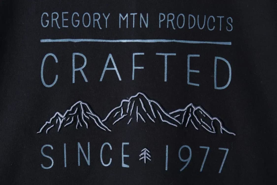 (L-XL) 그레고리 긴팔티셔츠 빅로고 블랙 올드스쿨-171DD 상품이미지5