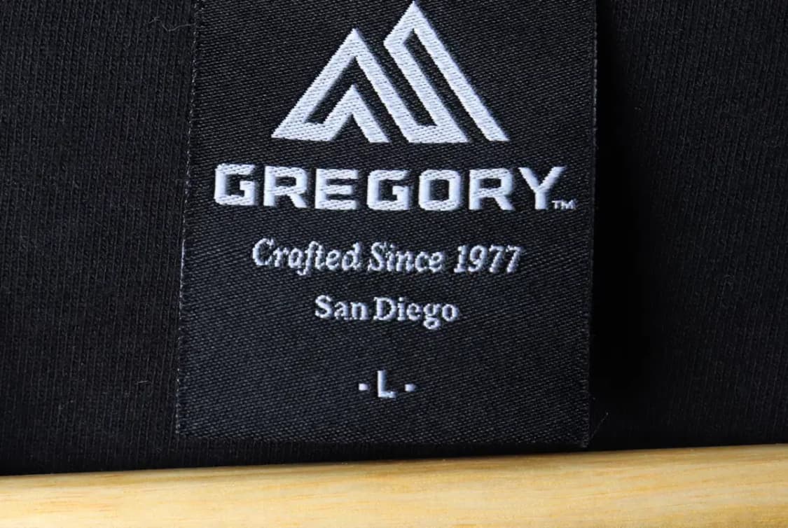 (L-XL) 그레고리 긴팔티셔츠 빅로고 블랙 올드스쿨-171DD 상품이미지7