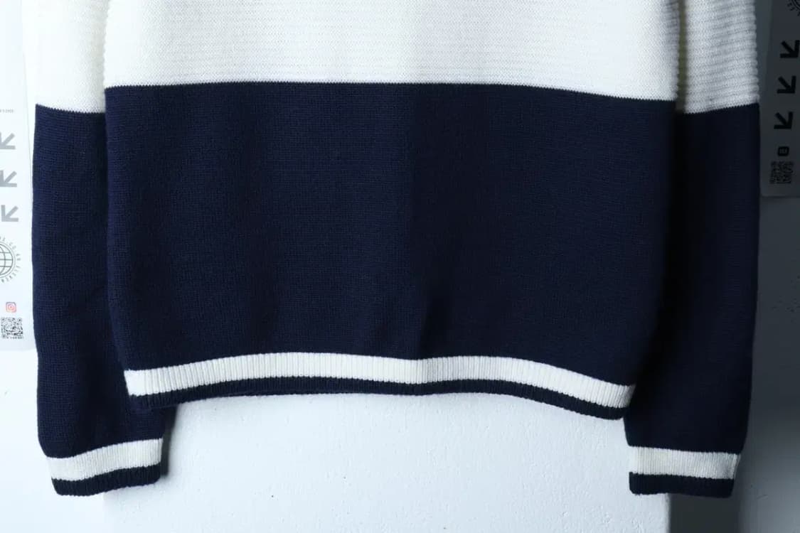 (S) 브랜드빈티지 니트 목폴라 네이비 울-17206 상품이미지4