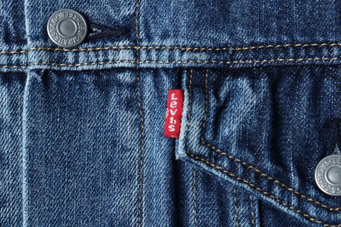 (L) 리바이스 집업 바람막이 점퍼자켓 데님 청 트러커-1720D 상품이미지5