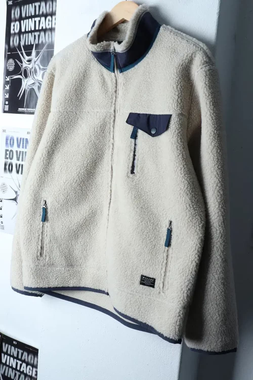 (XL) 밀레 집업 바람막이 점퍼자켓 후리스 플리스 뽀글이-17211 상품이미지1