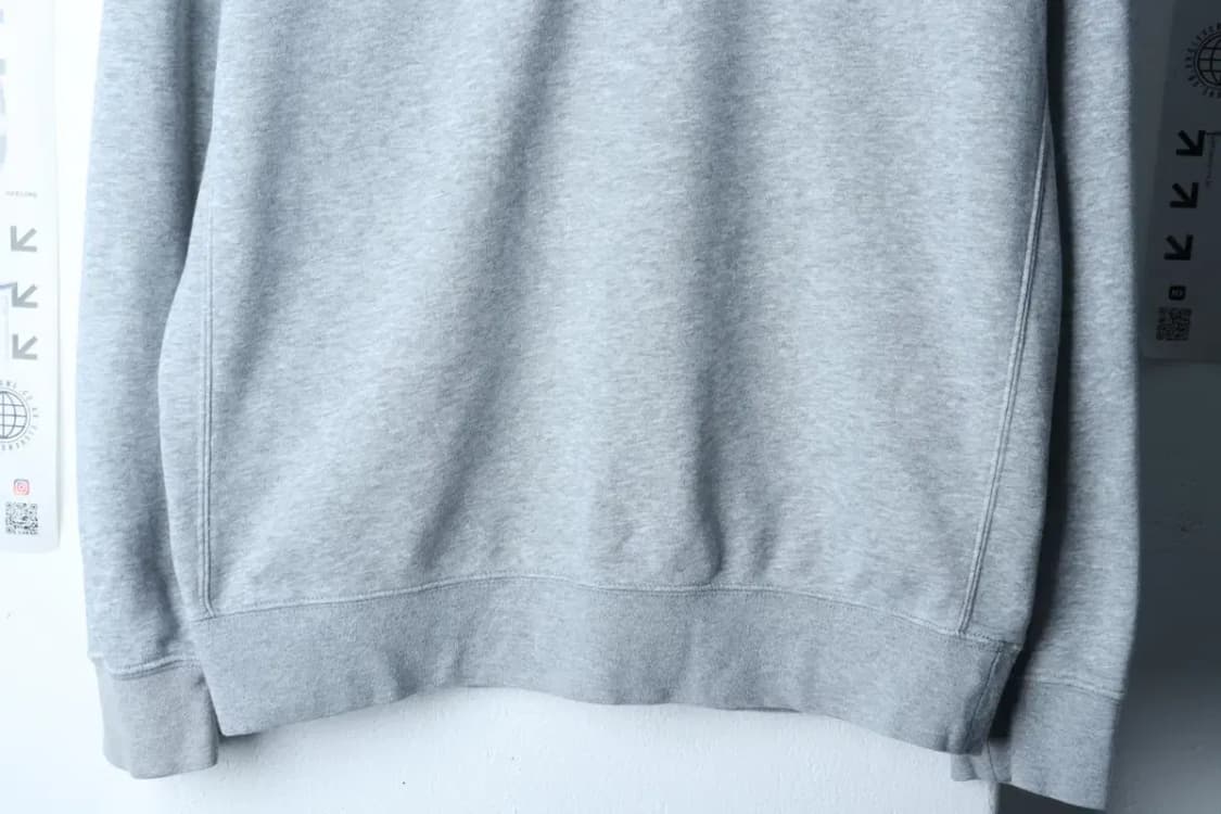 (M) 나이키 맨투맨 티셔츠 스몰로고 그레이 올드스쿨-17212 상품이미지4