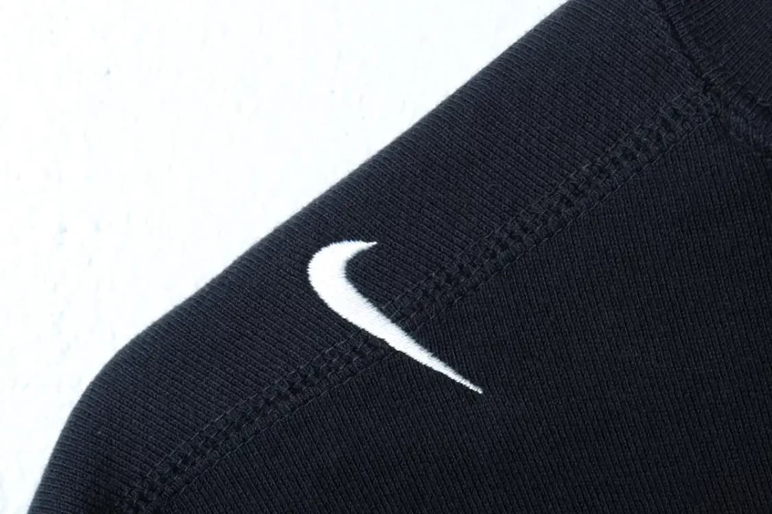 W(XS-S) 나이키 맨투맨 티셔츠 크롭 블랙 스우시 커스텀-17218 상품이미지5